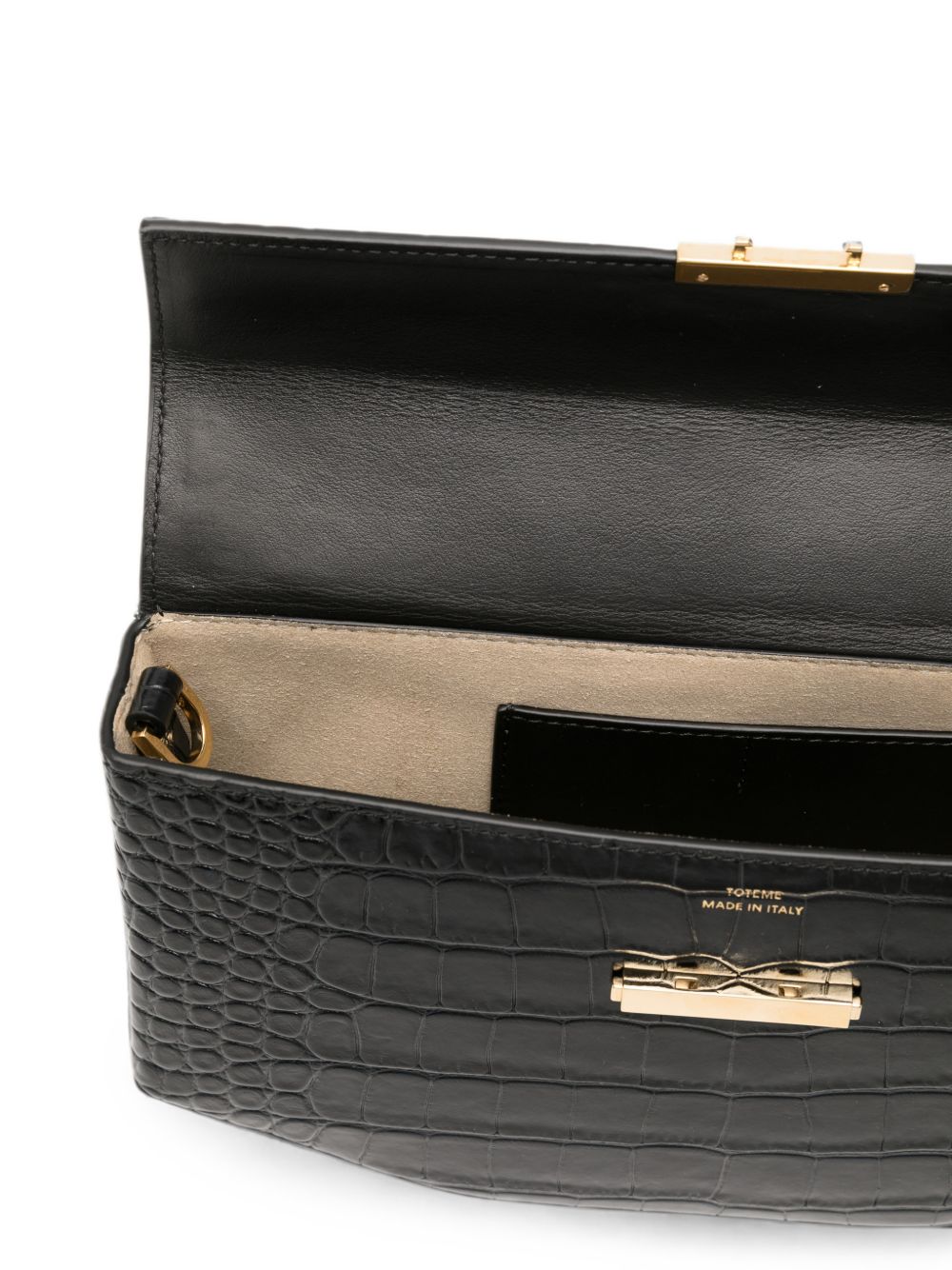 Toteme Women Clip Leather Shoulder Bag