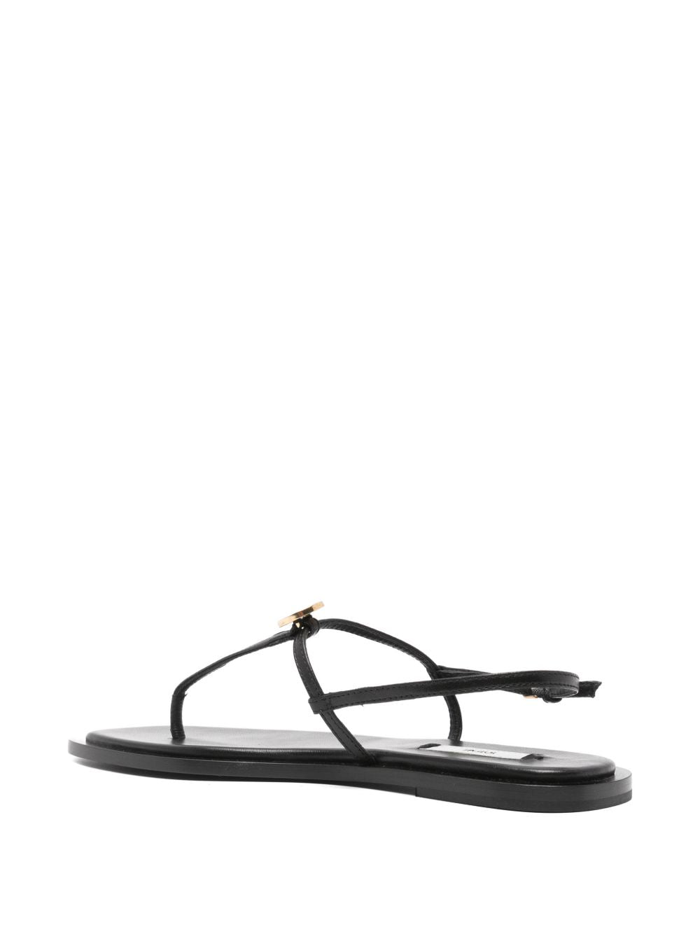 Toteme Women T-Strap Leather Sandals