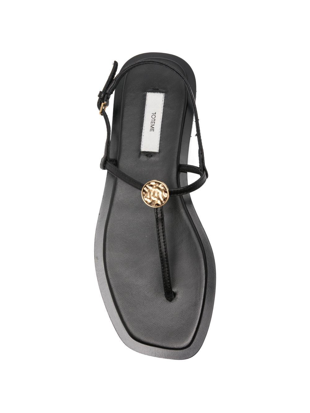 Toteme Women T-Strap Leather Sandals