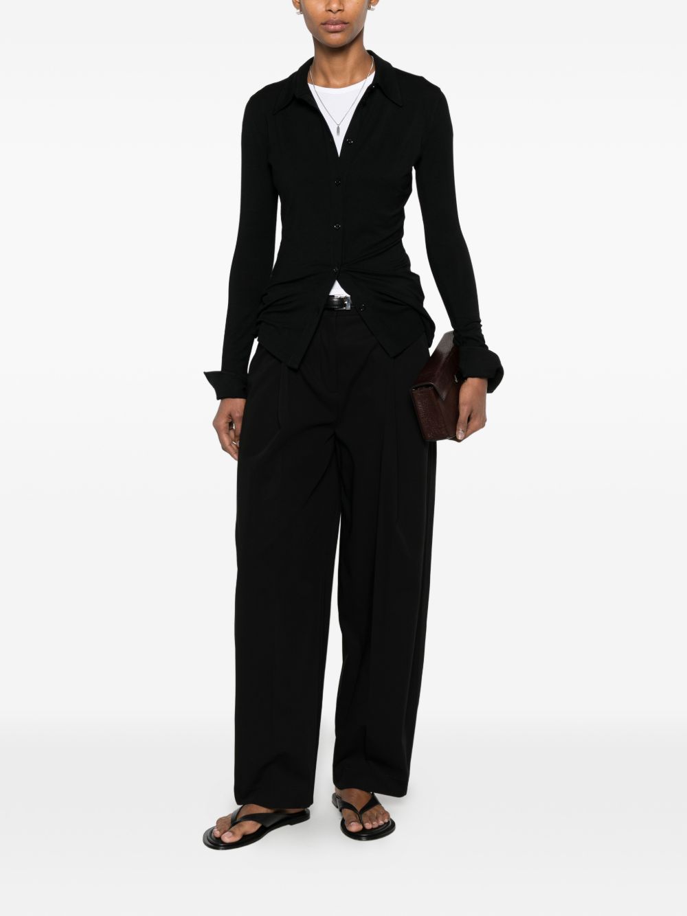 Toteme Women Cotton Trousers