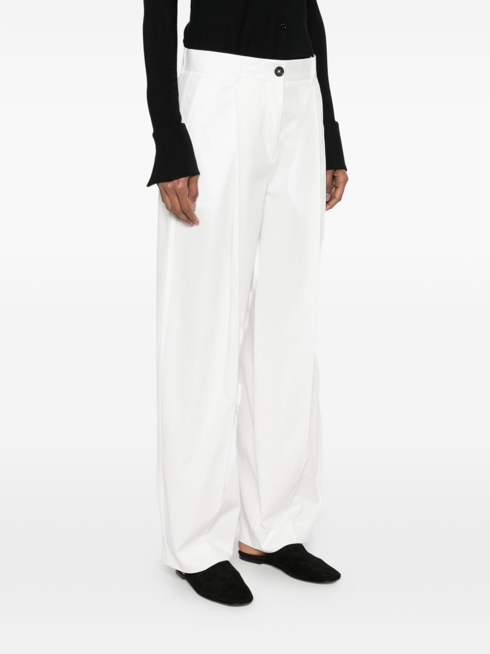 Toteme Women Cotton Trousers