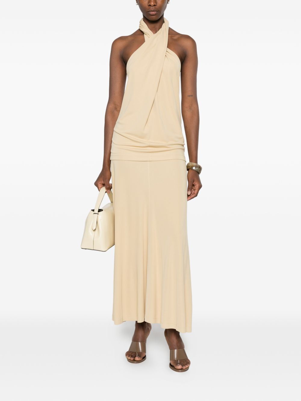 Toteme Women Jersey Long Skirt