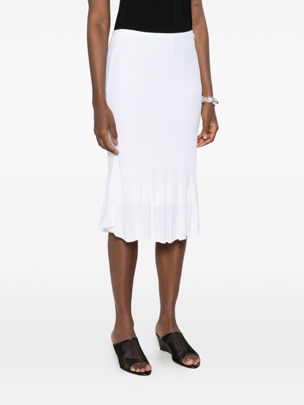 Toteme Women Fluted Midi Skirt