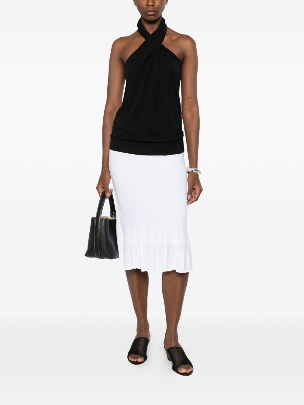 Toteme Women Fluted Midi Skirt