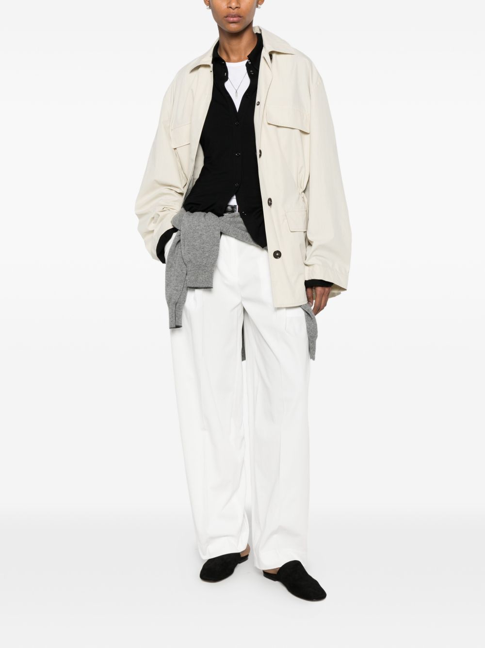 Toteme Women Cotton Blend Jacket