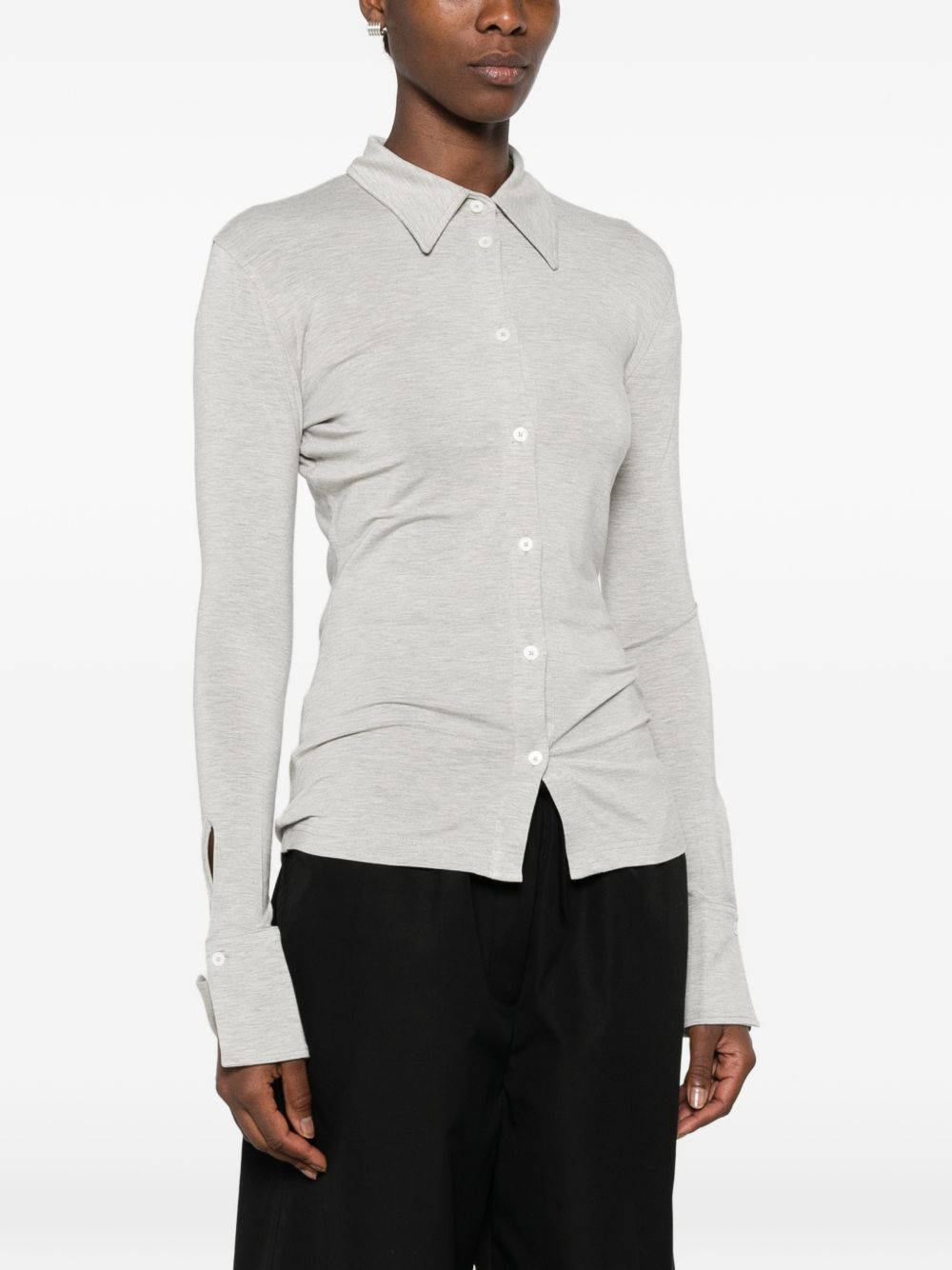 Toteme Women Fitted Jersey Shirt