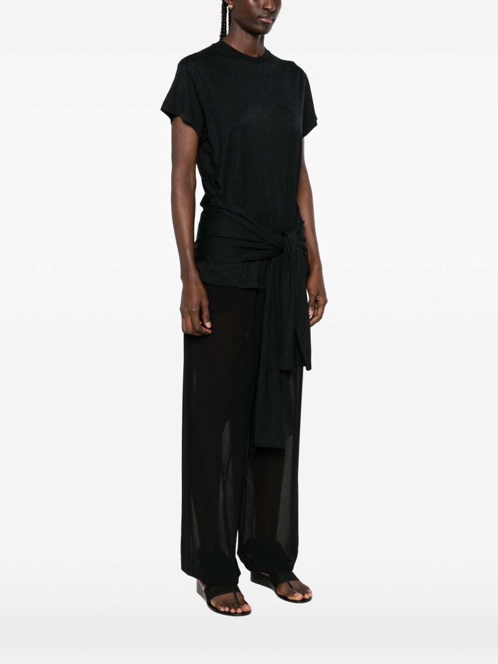 Toteme Women Cotton Blend Tie-Waist Top