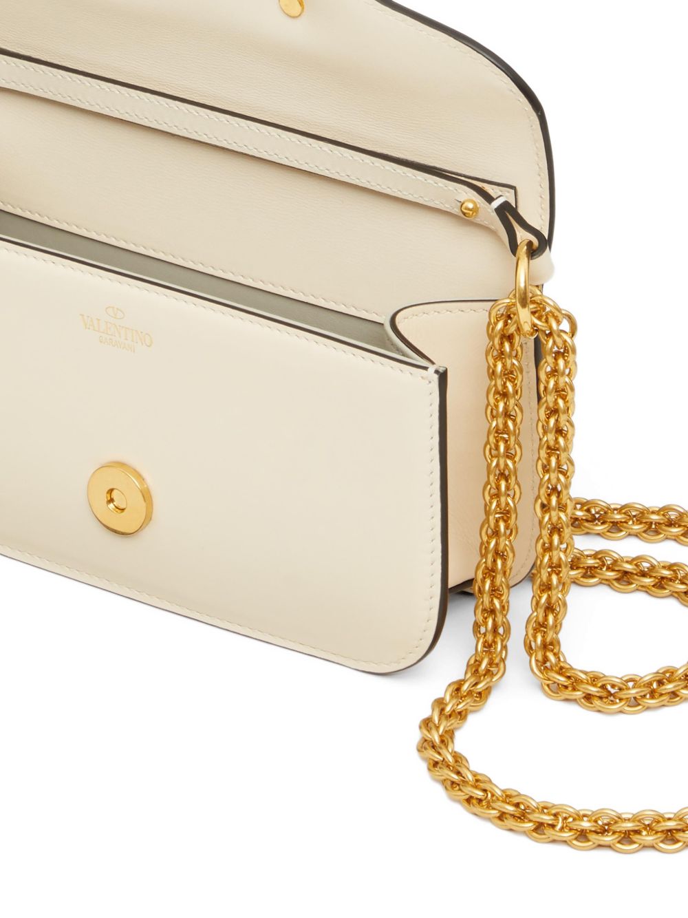Valentino Garavani Women Locò Small Leather Shoulder Bag
