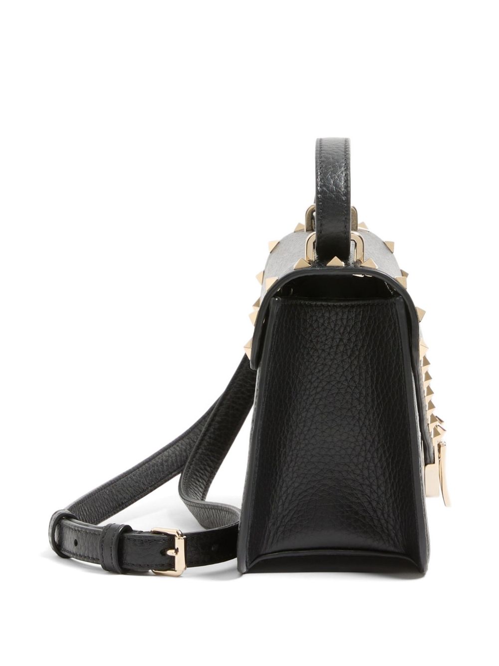 Valentino Garavani Women Rockstud Suede Leather Shoulder Bag