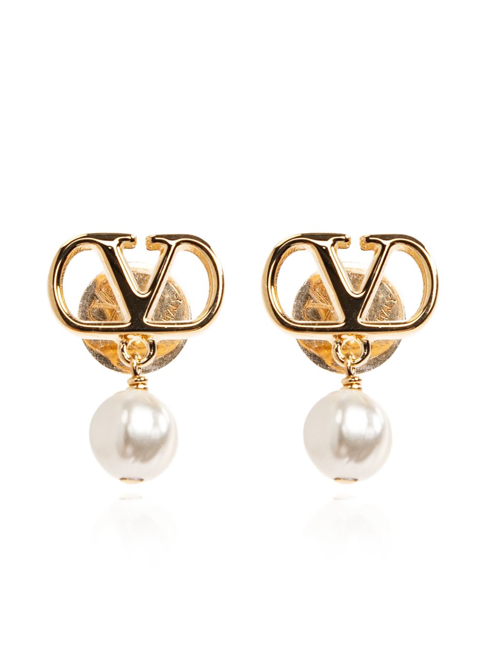 Valentino Garavani Women Vlogo Signature Pearl Earrings