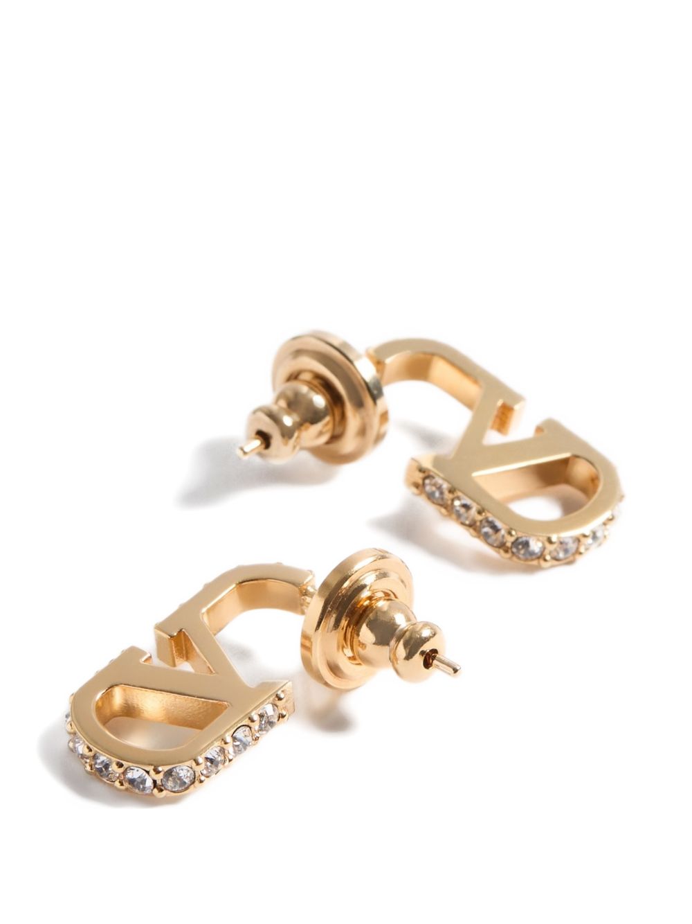 Valentino Garavani Women Vlogo Signature Strass Earrings
