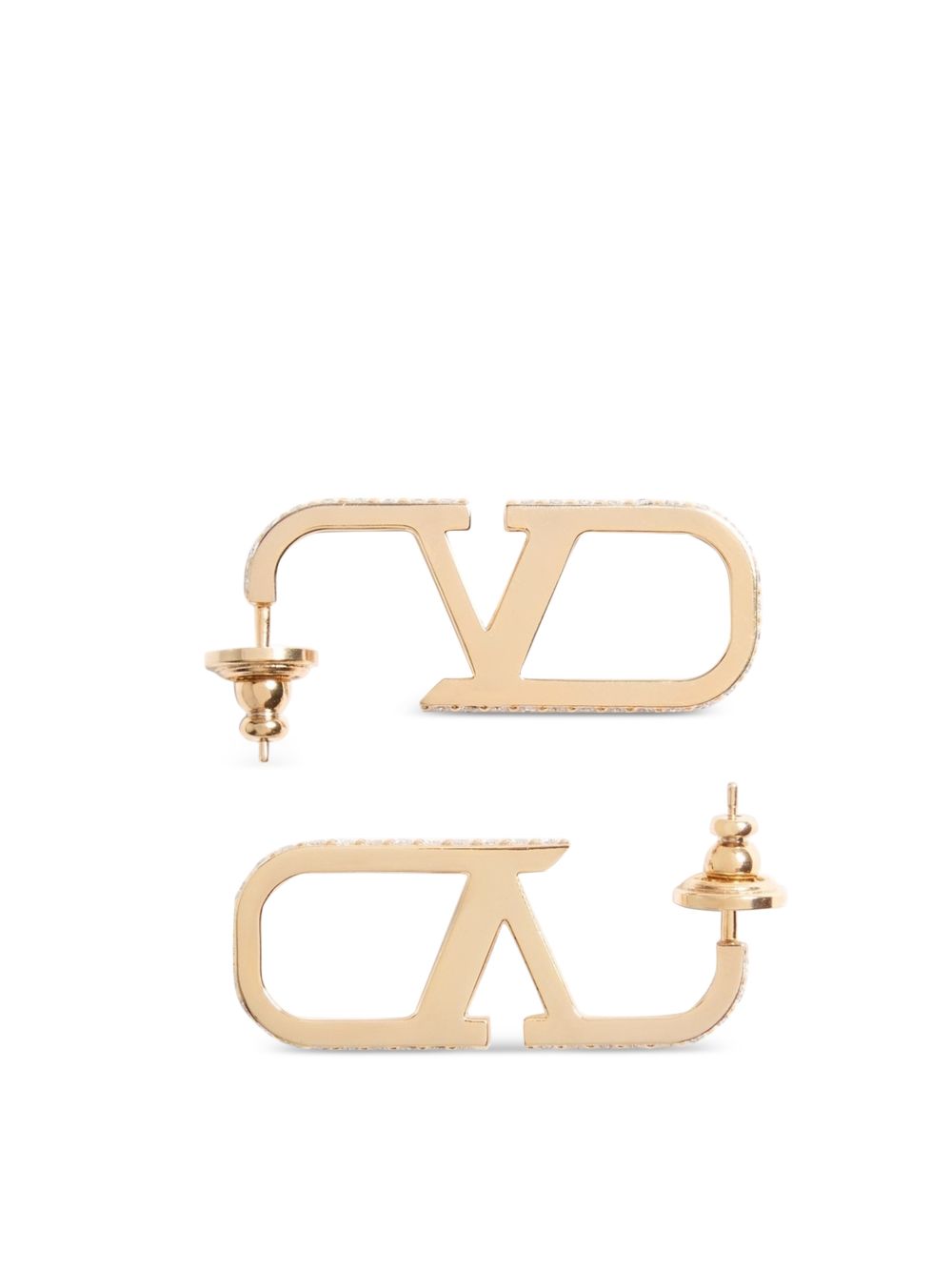 Valentino Garavani Women Vlogo Signature Strass Earrings