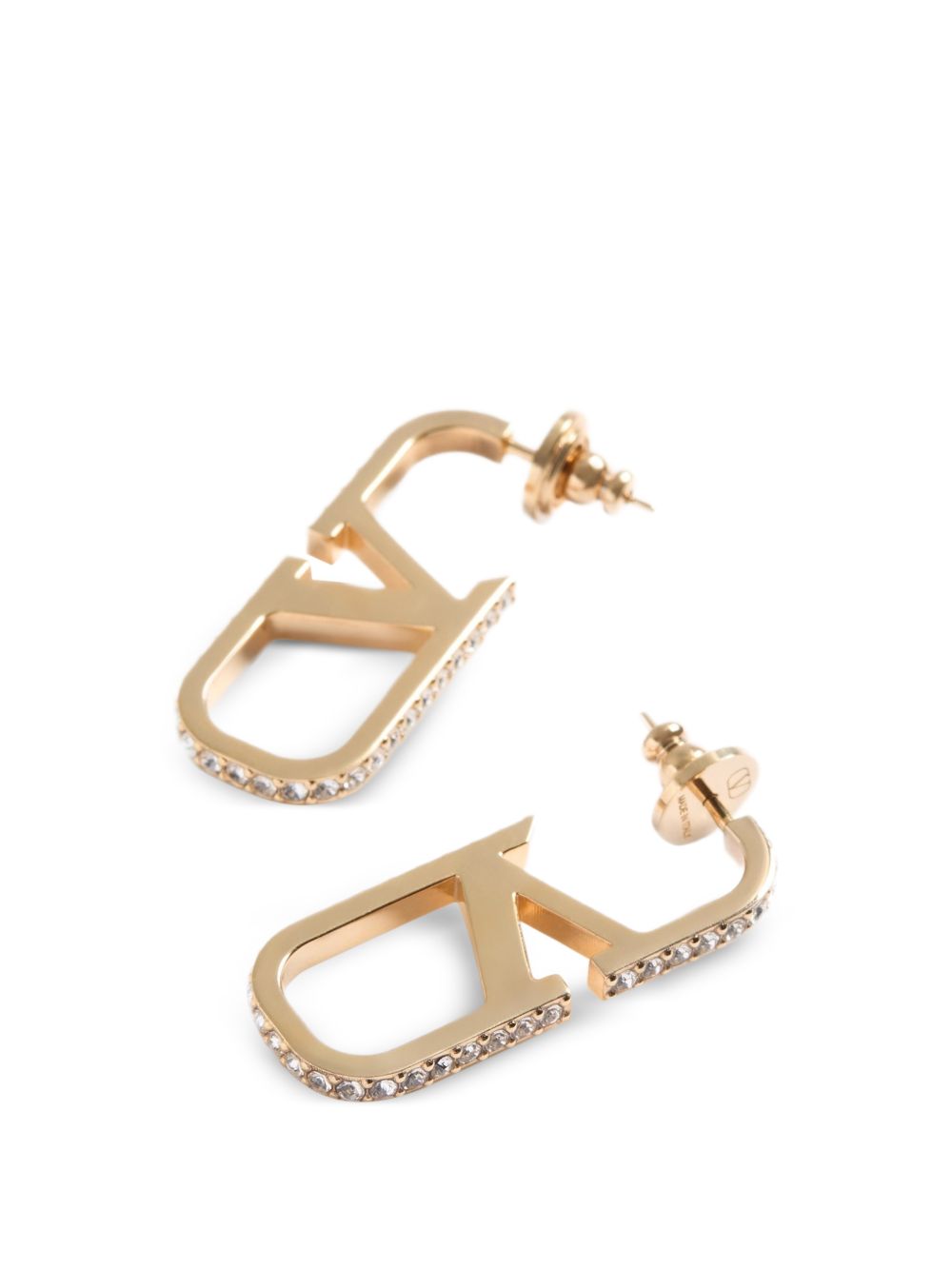 Valentino Garavani Women Vlogo Signature Strass Earrings
