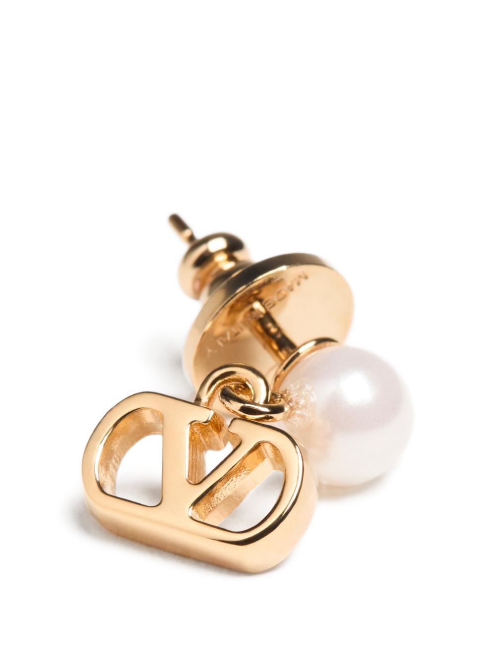 Valentino Garavani Women Vlogo Signature Pearl Earrings