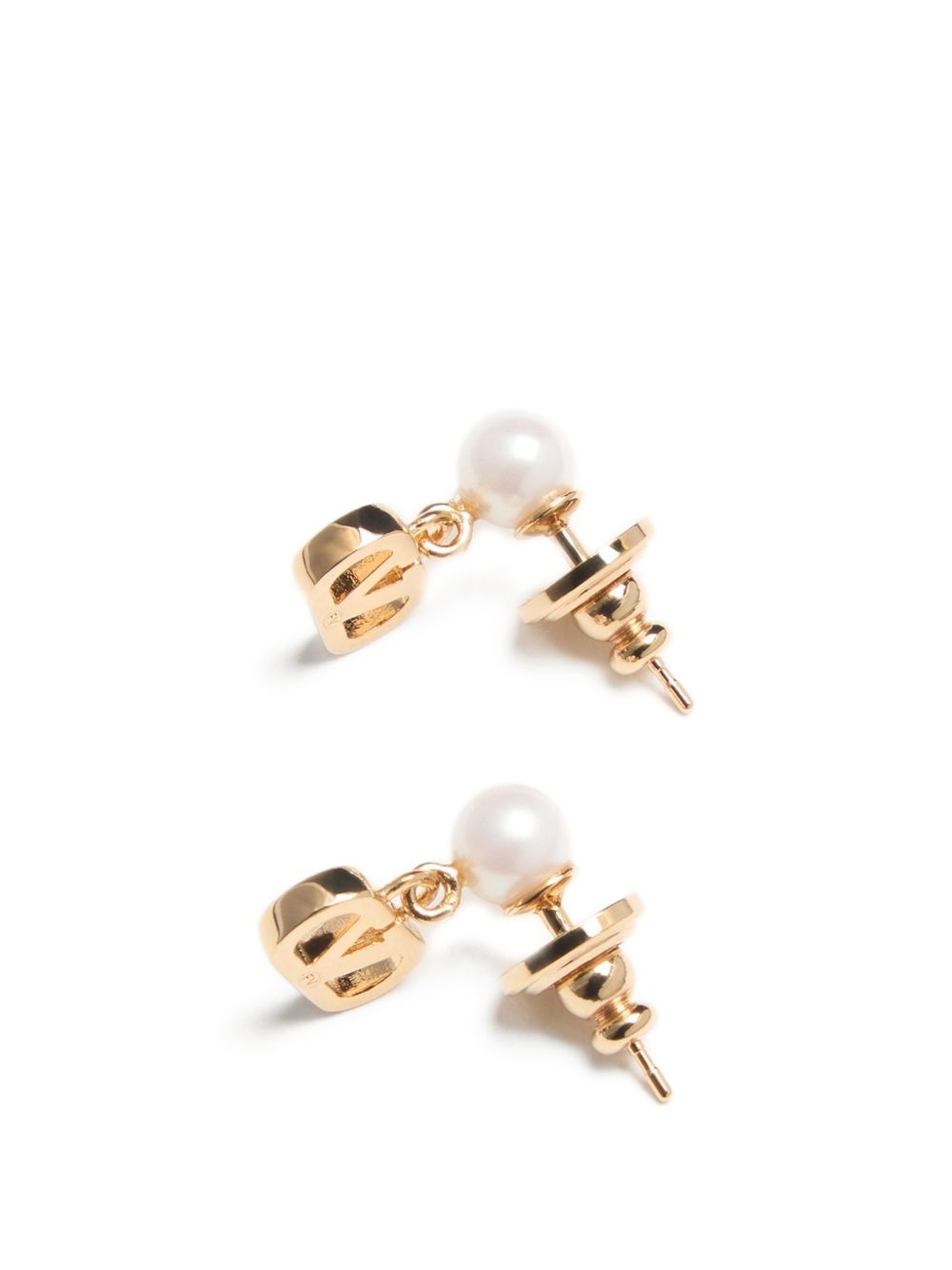 Valentino Garavani Women Vlogo Signature Pearl Earrings