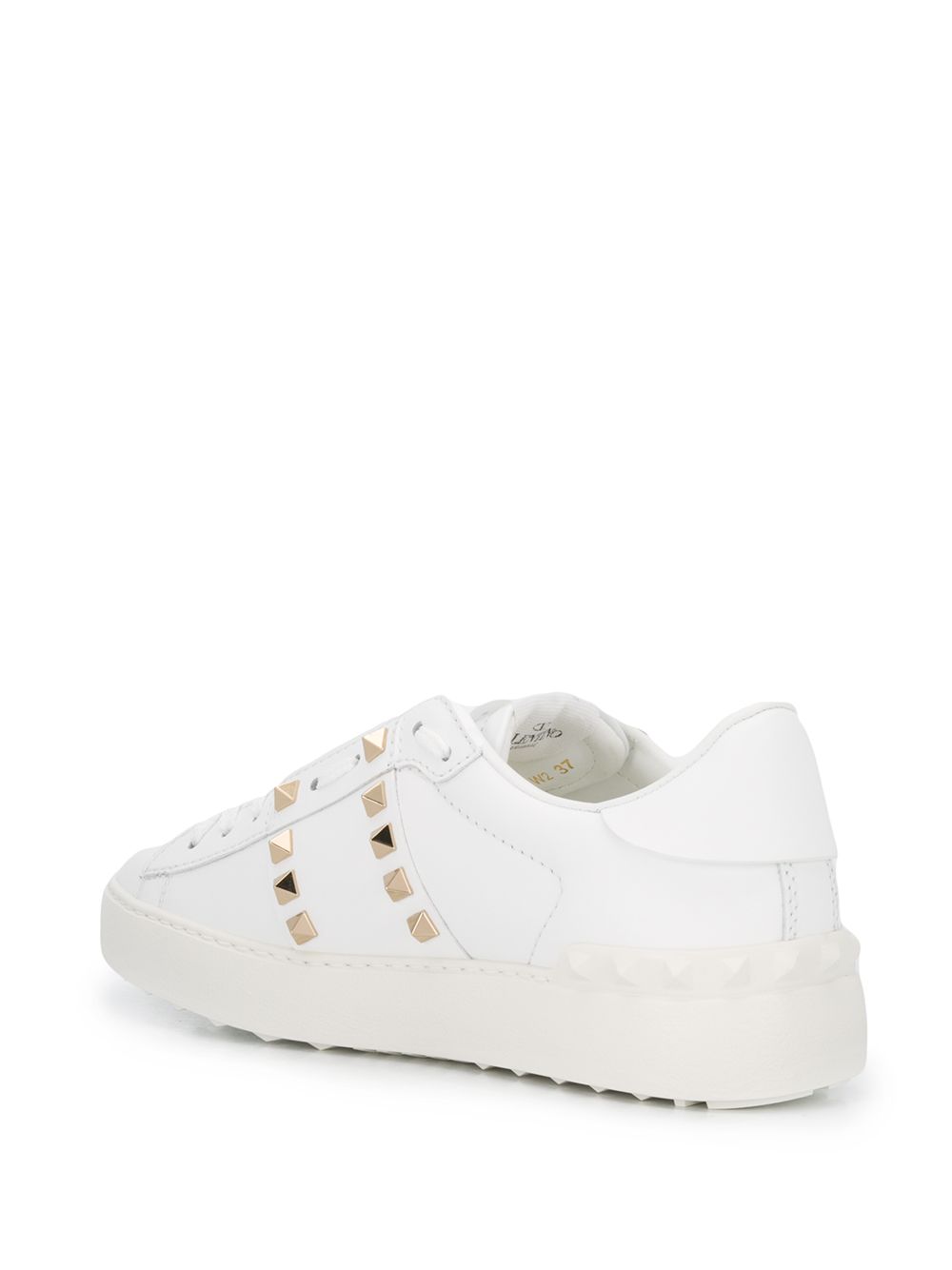 Valentino Garavani Women Rockstud Untitled Leather Sneakers