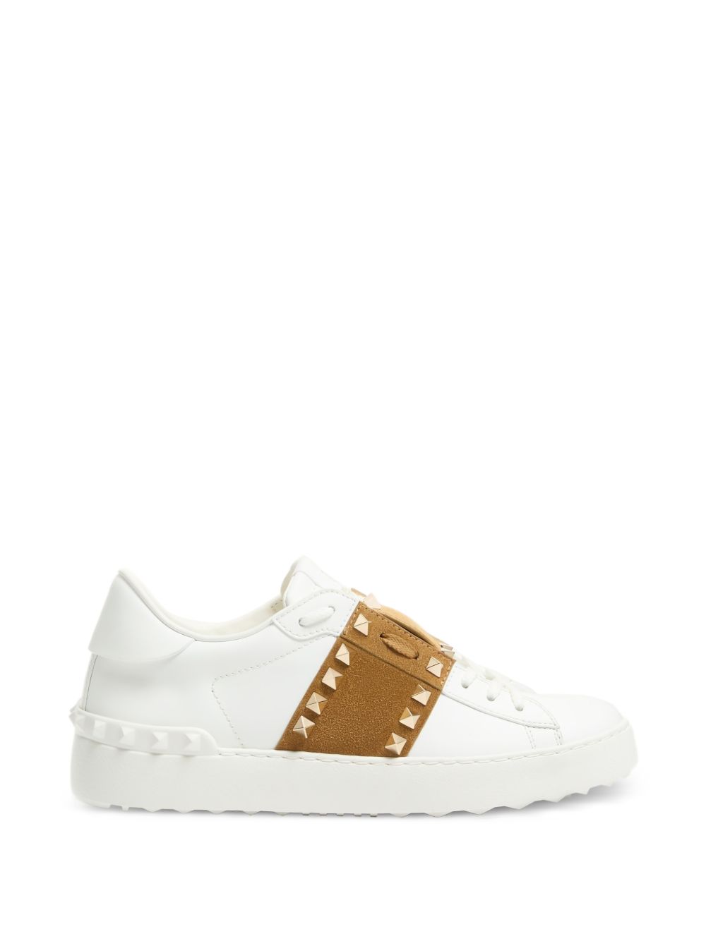 Valentino Garavani Women Rockstud Untitled Leather Sneakers