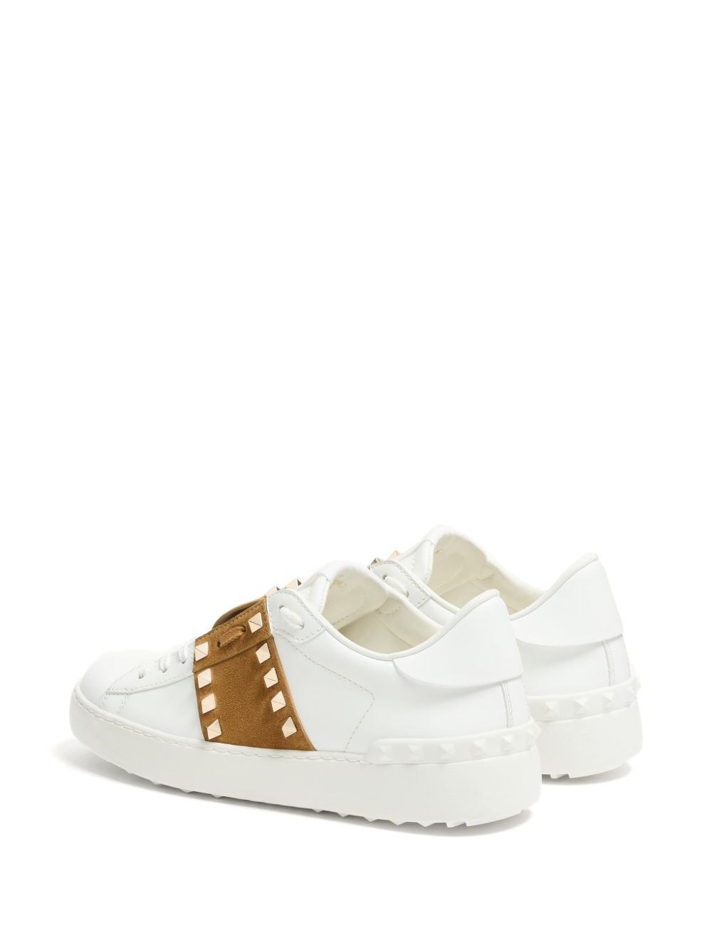 Valentino Garavani Women Rockstud Untitled Leather Sneakers