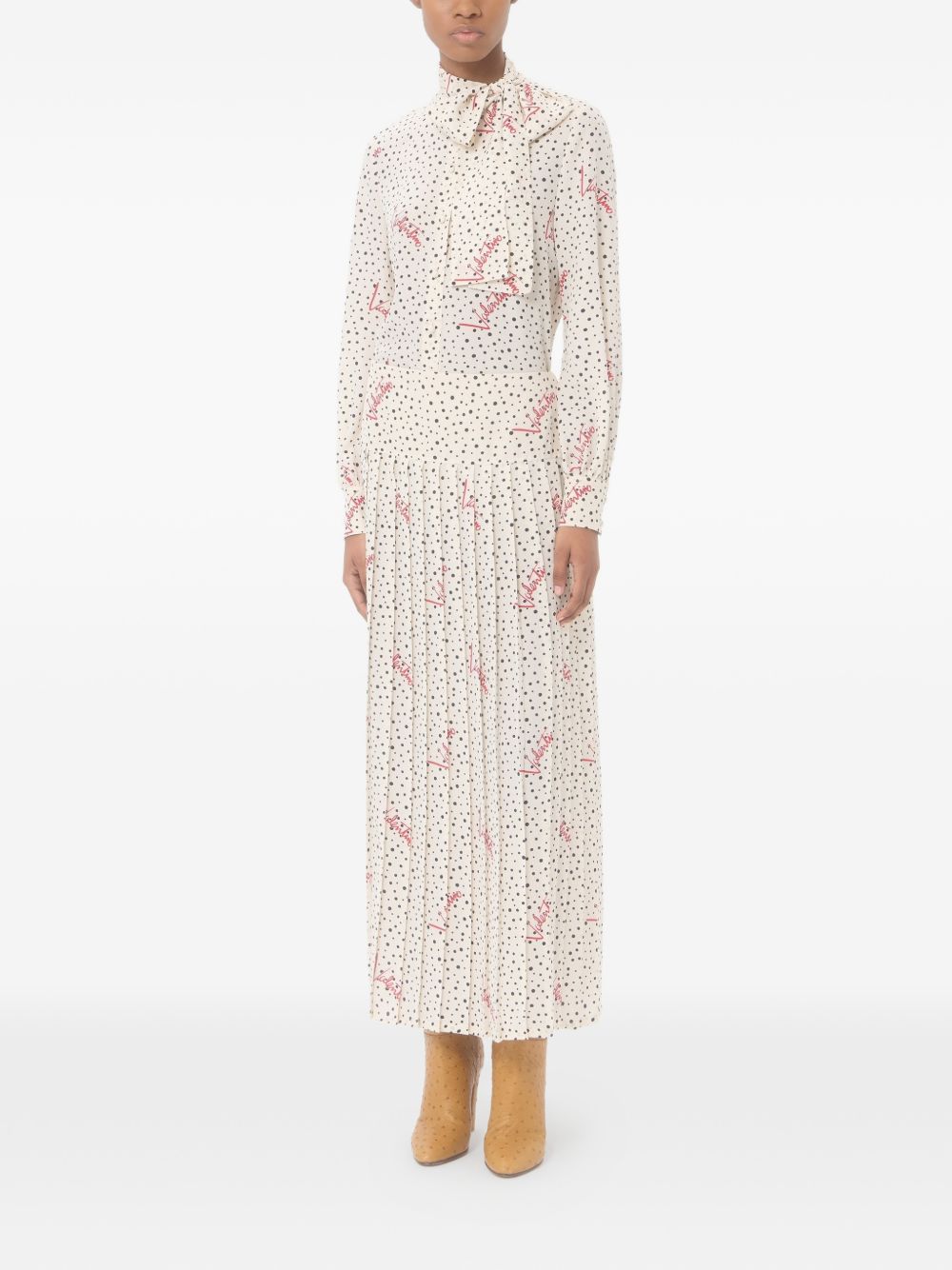 Valentino Women Printed Silk Shirt