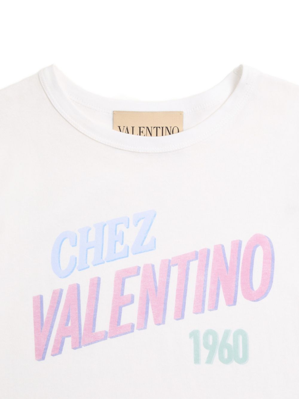 Valentino Women Chez Valentino Cotton T-Shirt