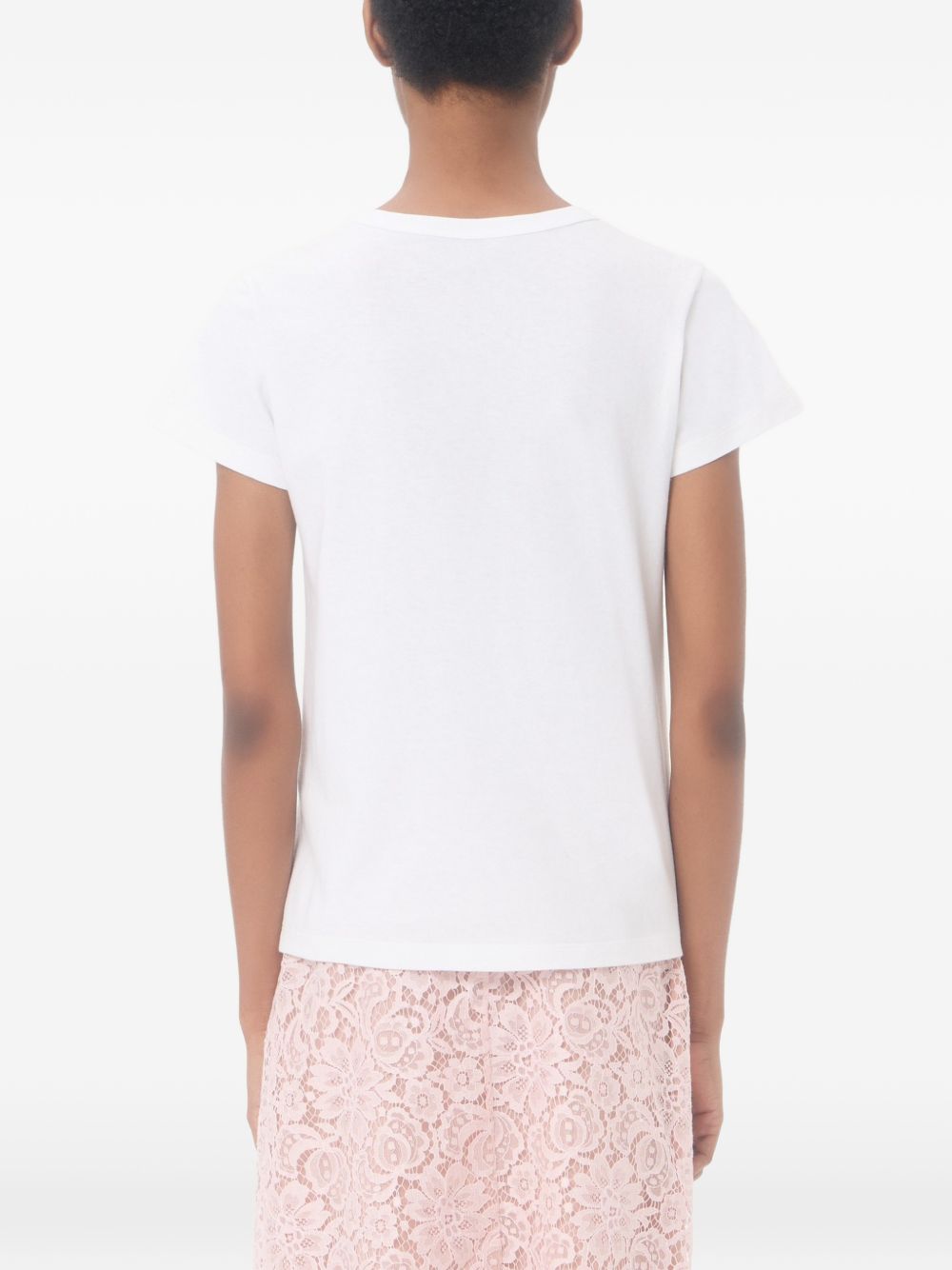 Valentino Women Chez Valentino Cotton T-Shirt
