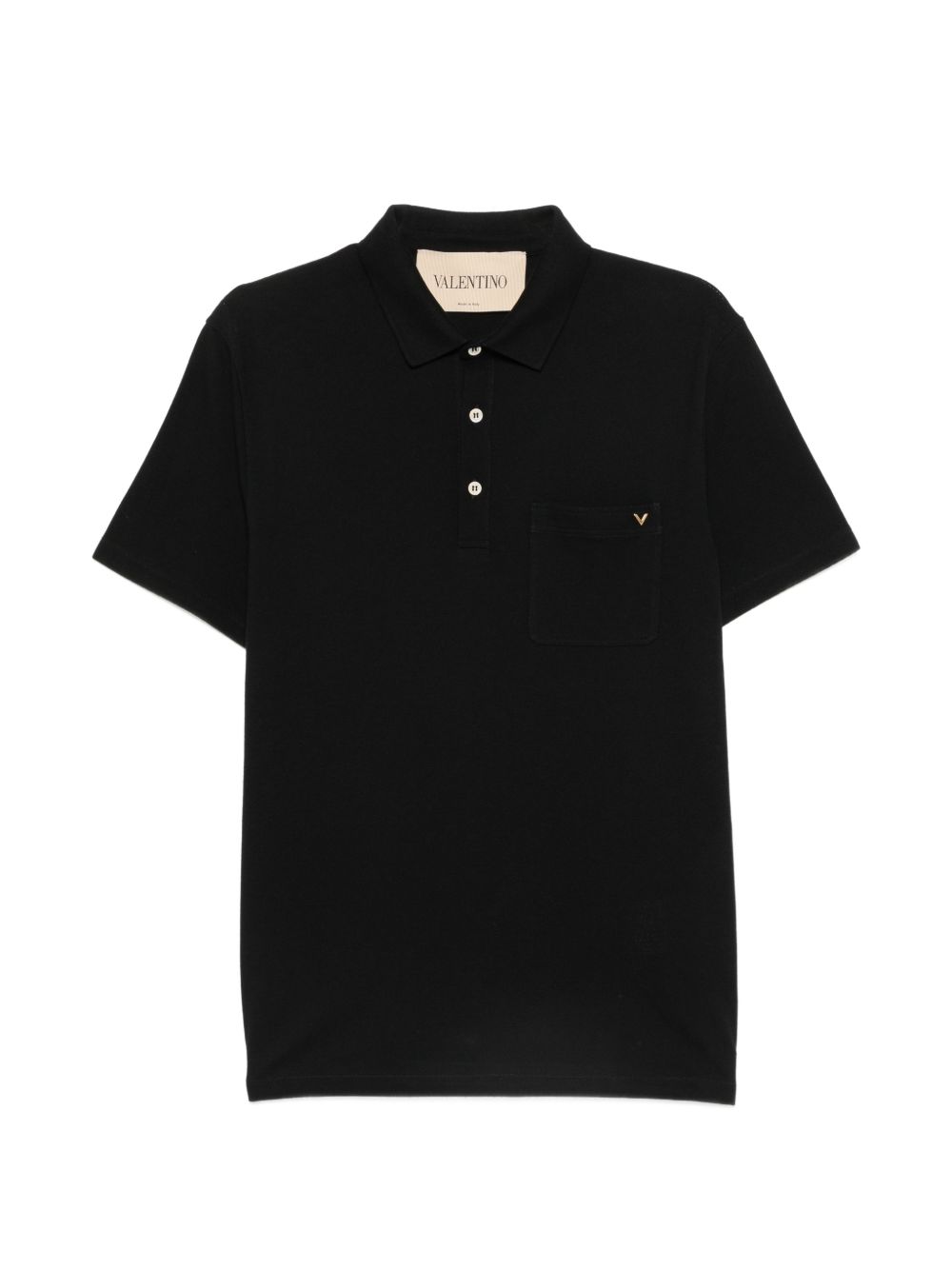 Valentino Men Vgold Cotton Polo Shirt