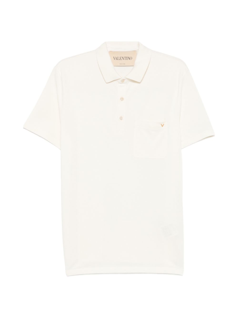 Valentino Men Vgold Cotton Polo Shirt