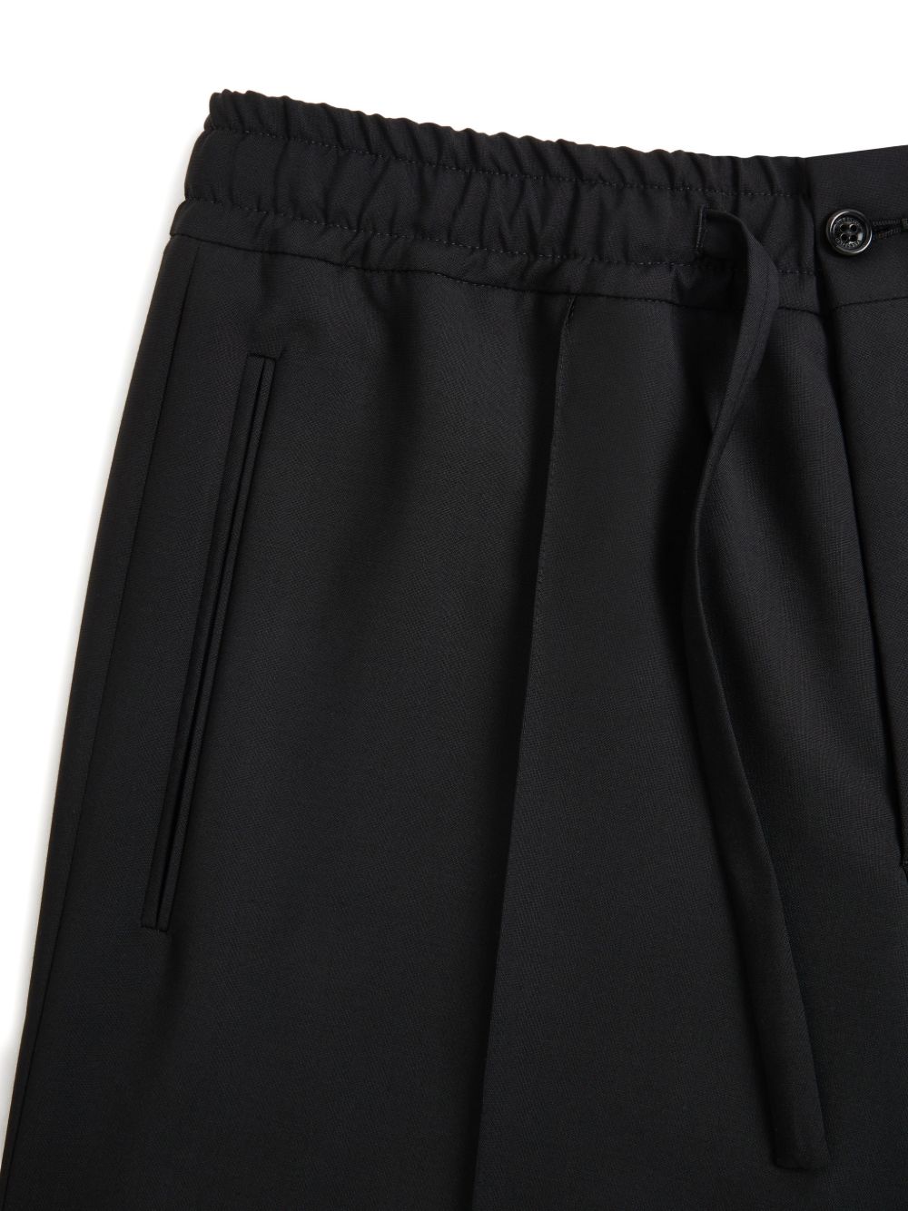 Valentino Men Vlogo Wool Trousers