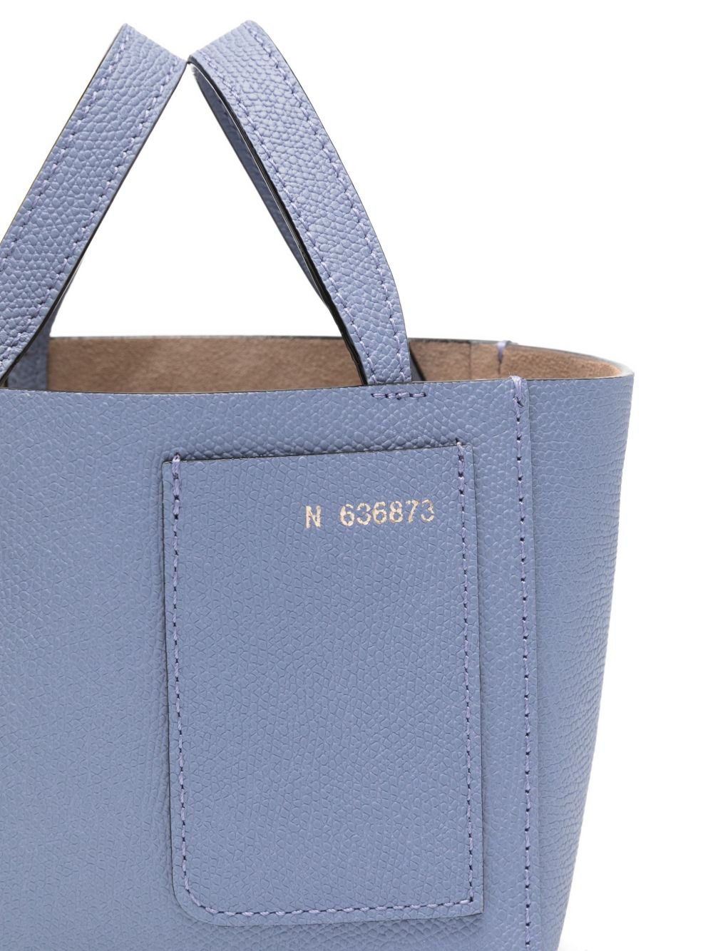 Valextra Women Nano Leather Bucket Bag