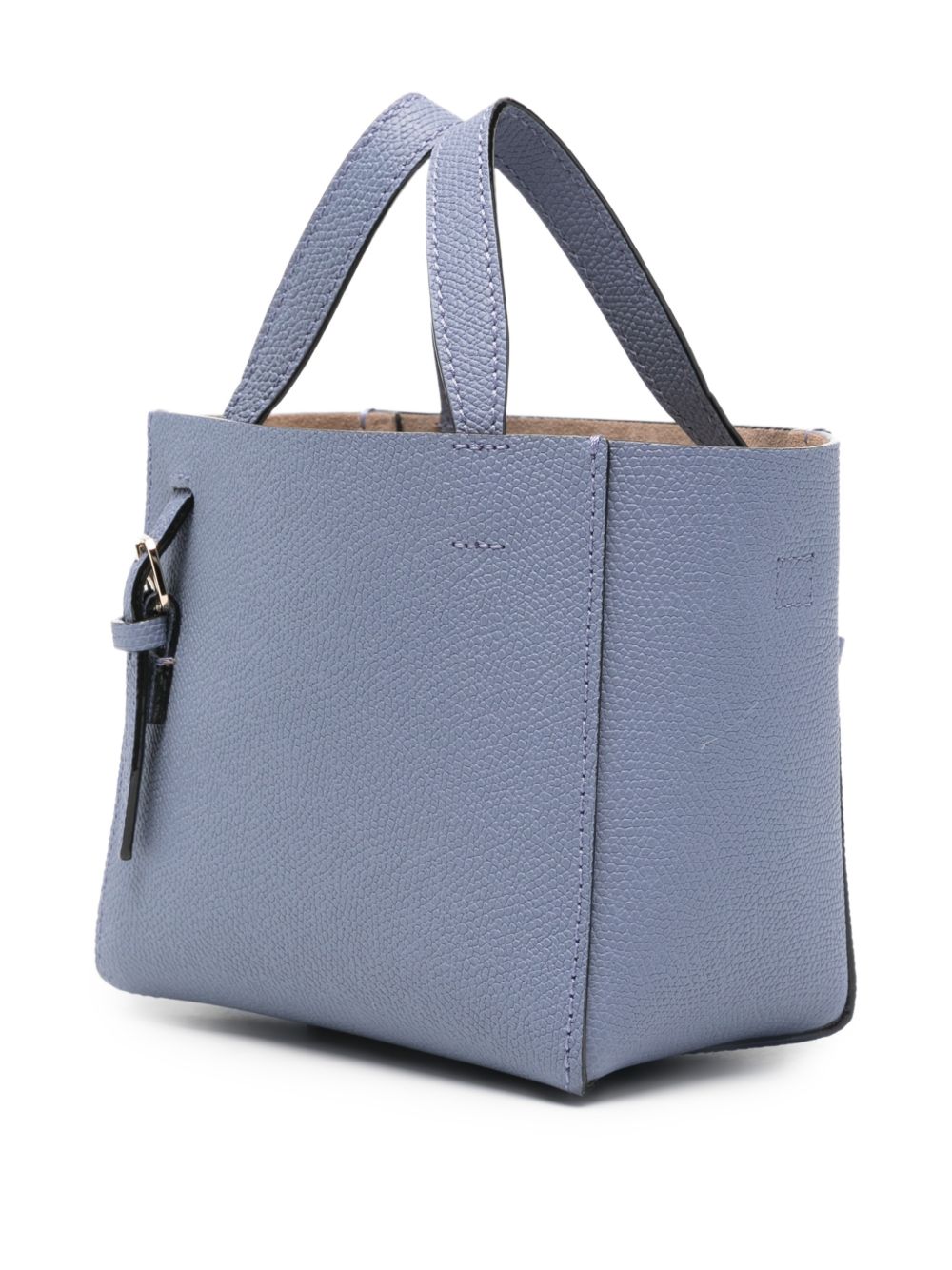 Valextra Women Nano Leather Bucket Bag