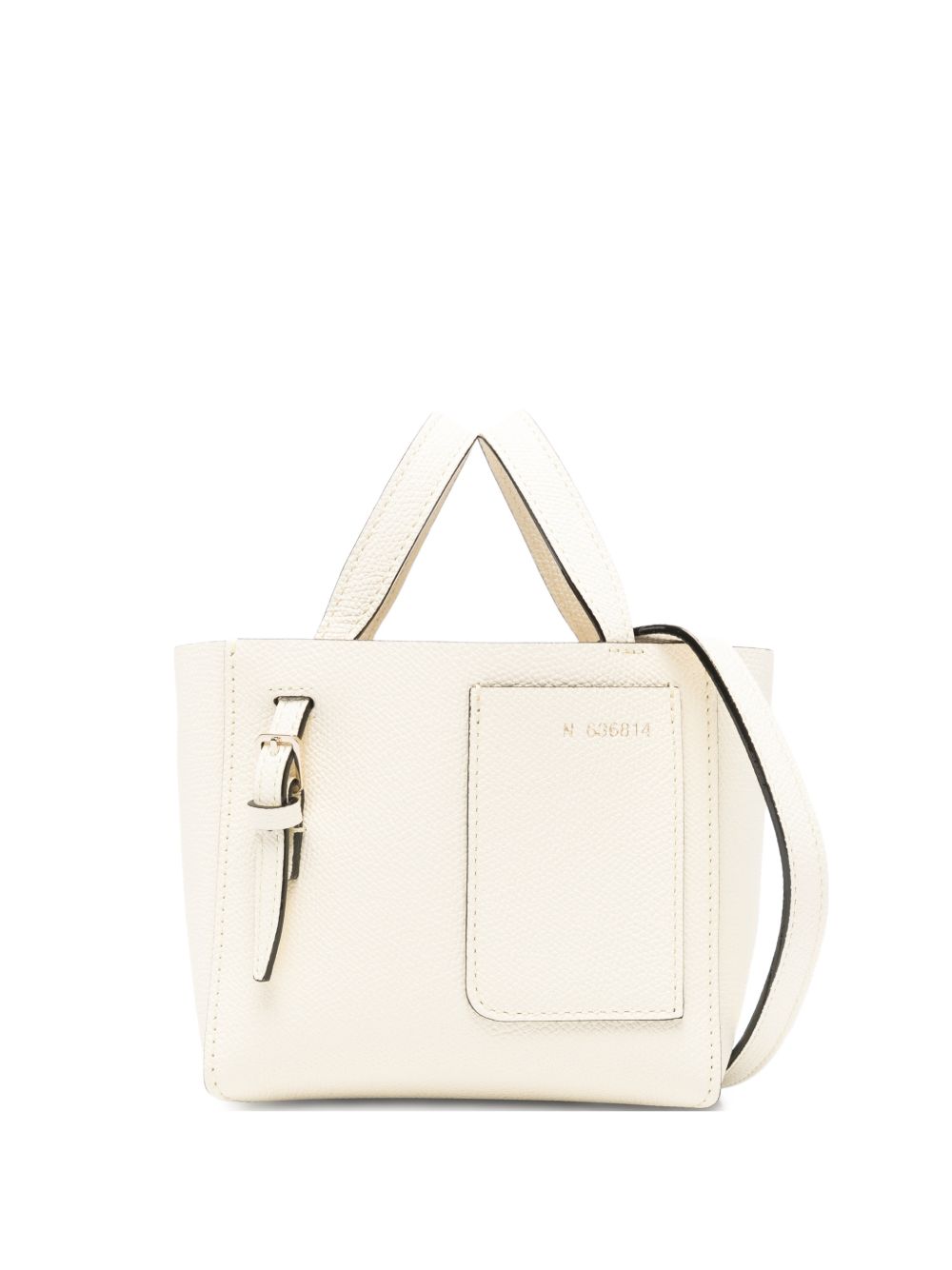 Valextra Women Nano Leather Bucket Bag