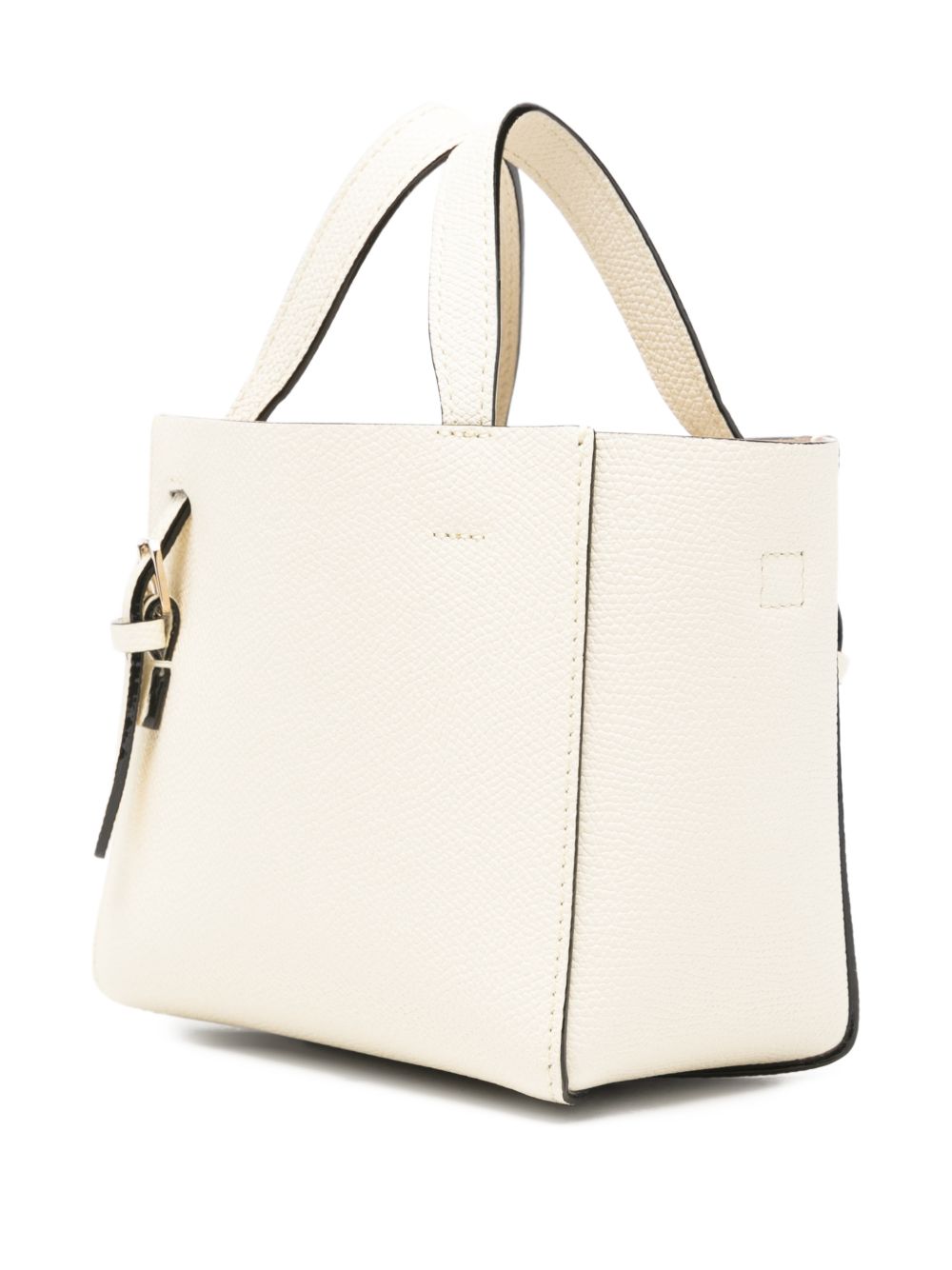 Valextra Women Nano Leather Bucket Bag