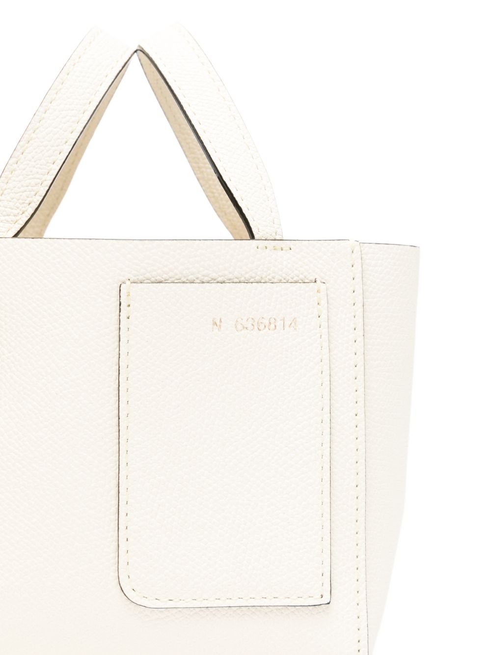 Valextra Women Nano Leather Bucket Bag