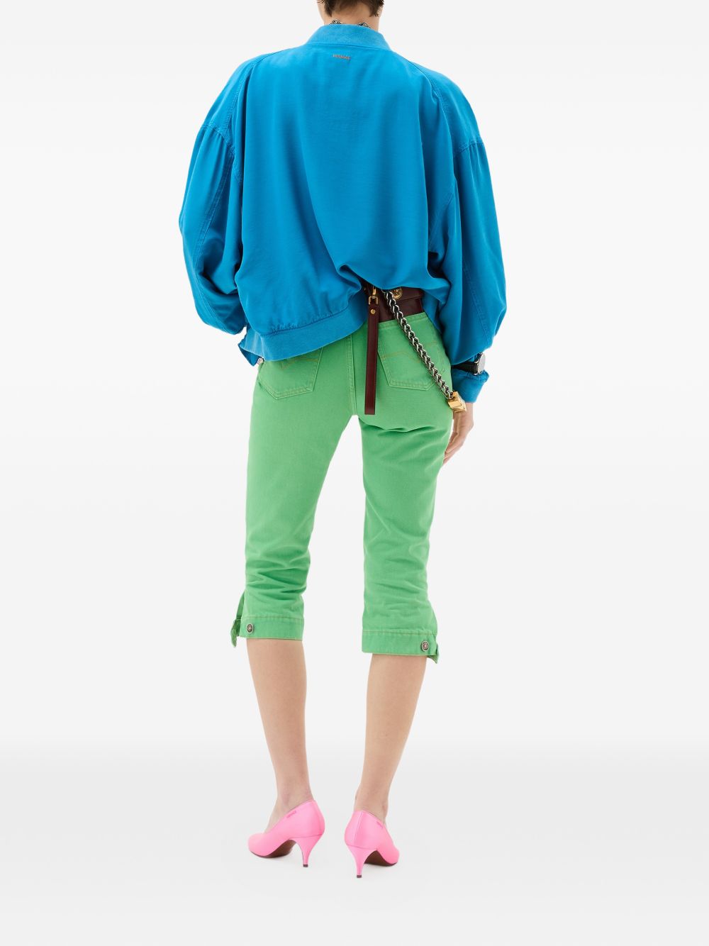 Versace Women Capri Denim Jeans
