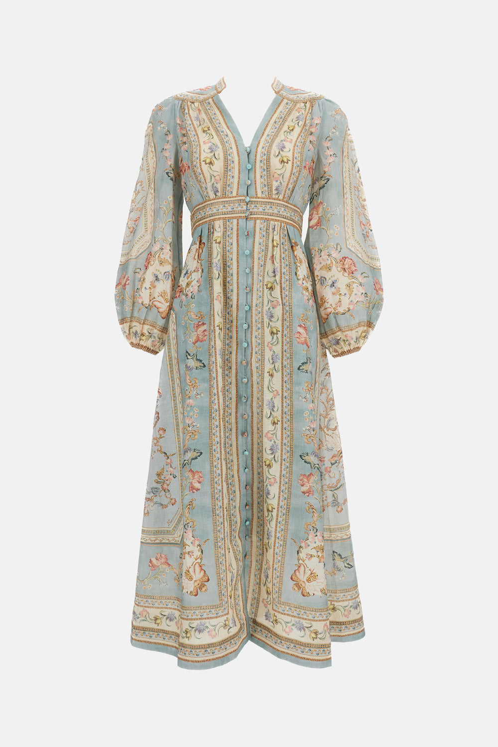 Zimmermann Women Roselight Plunge Midi Dress