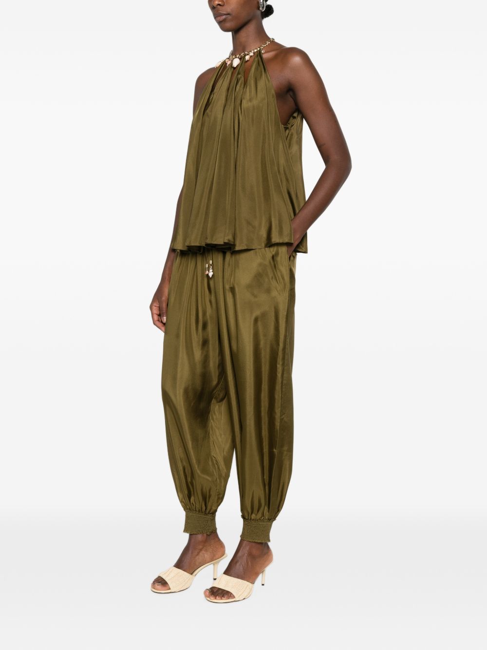 Zimmermann Women Mahon Silk Trousers