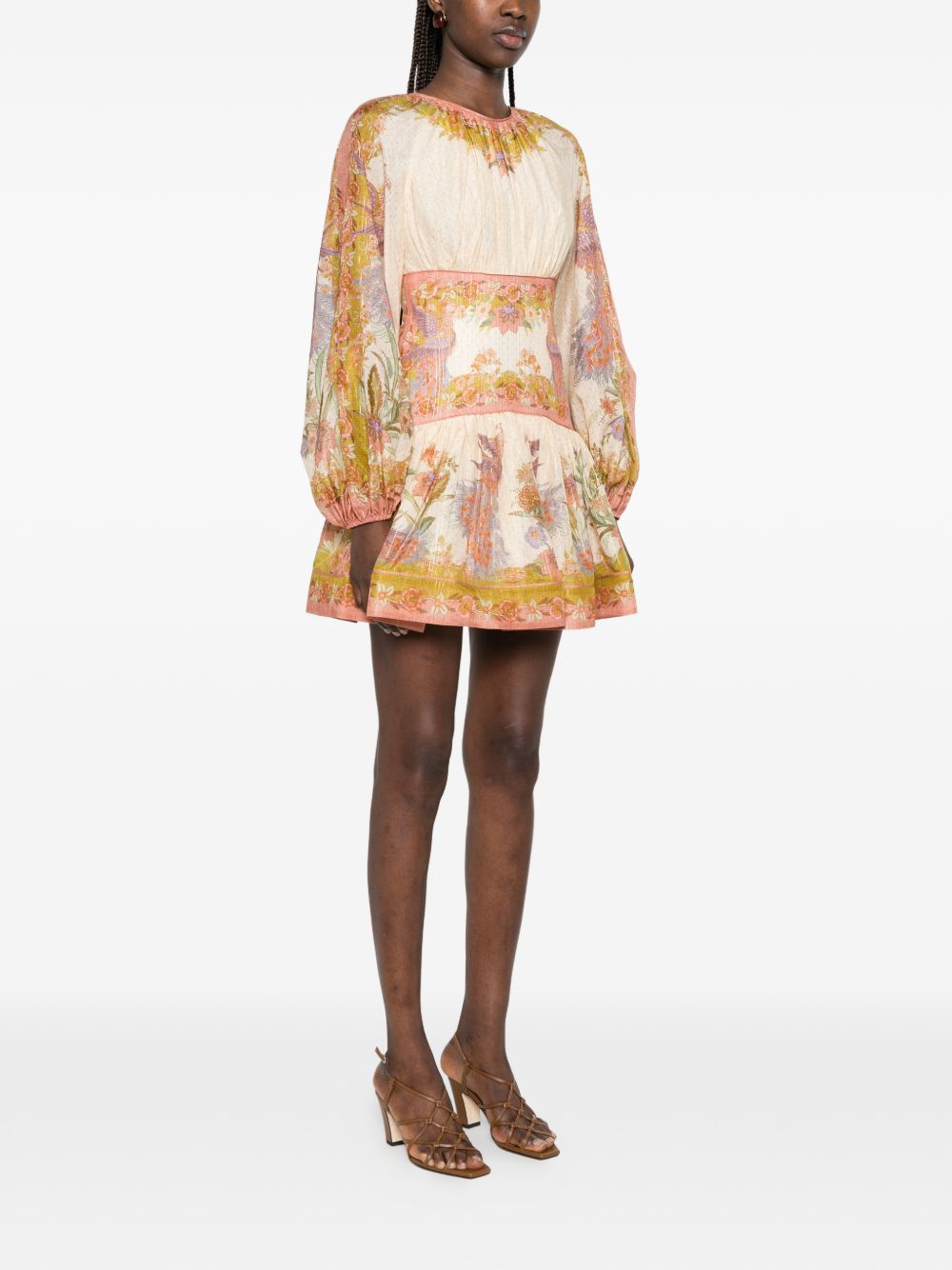 Zimmermann Women Indra Printed Mini Dress