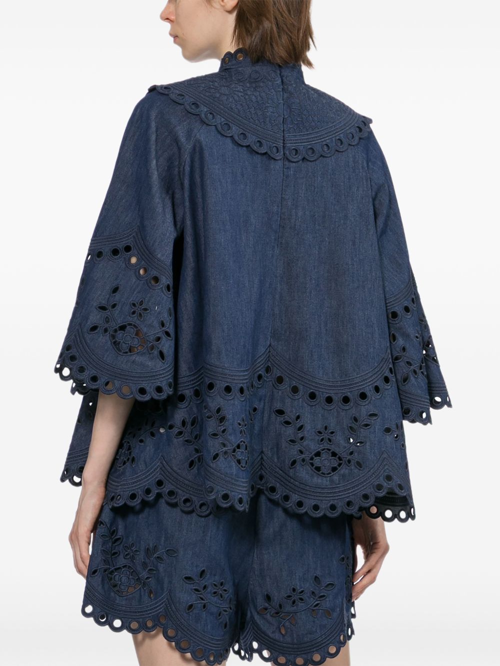 Zimmermann Women Mahon Denim Top