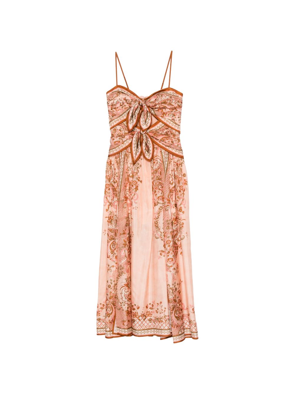 Zimmermann Women Aster Printed Silk Long Dress