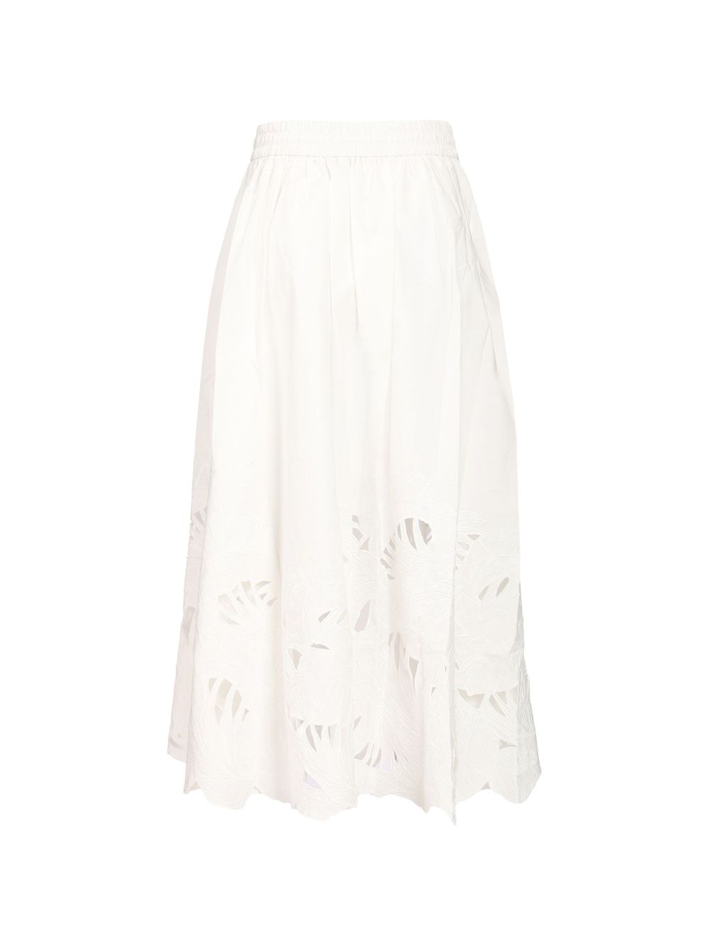 Zimmermann Women Mahon Cotton Midi Skirt