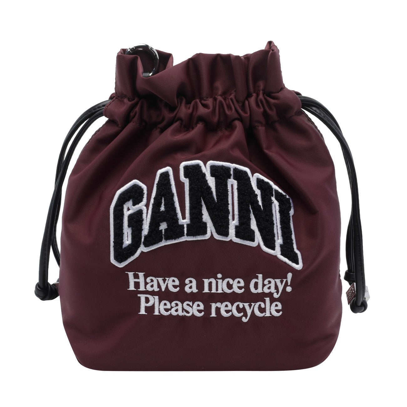 Ganni Women Ganni Logo Pouch