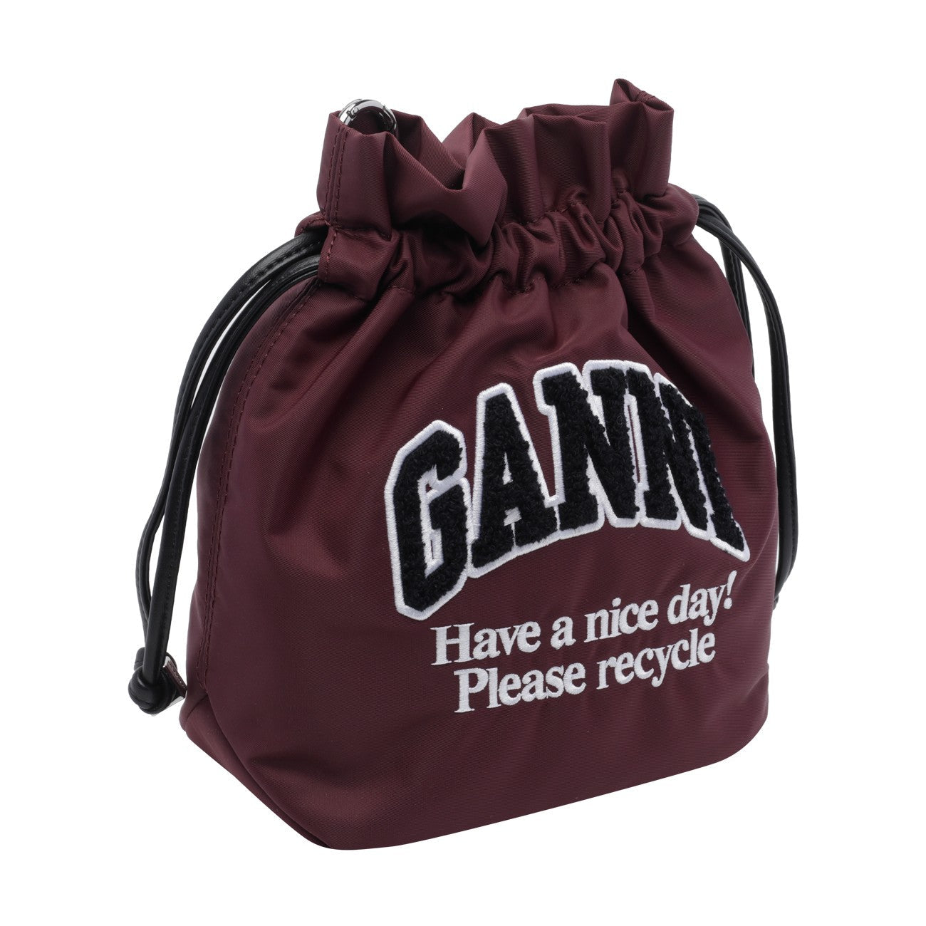 Ganni Women Ganni Logo Pouch