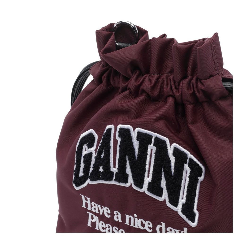 Ganni Women Ganni Logo Pouch