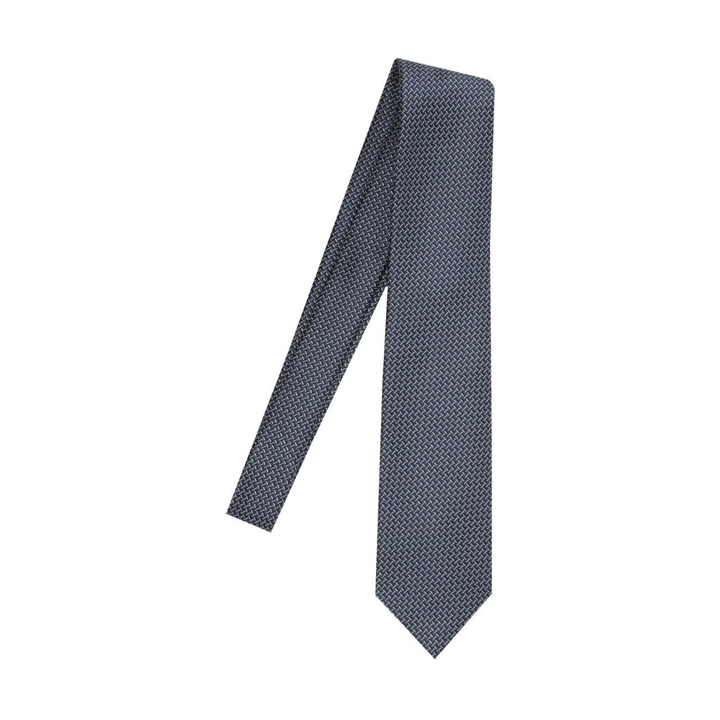 Tom Ford Men Geometric Pattern Tie