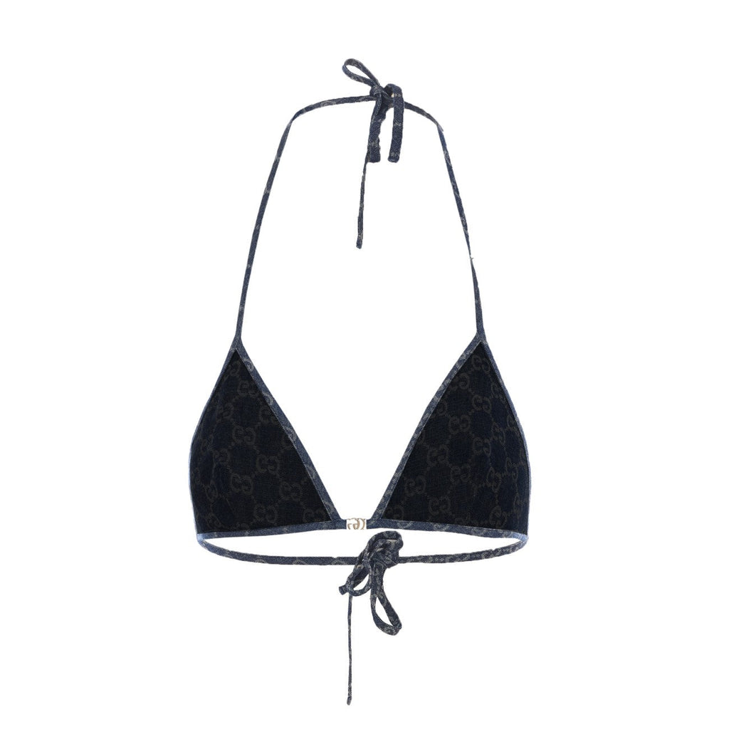 Gucci Women Gg Denim Bra