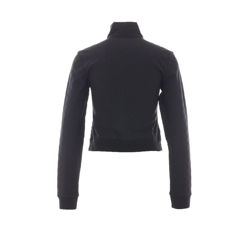 Gucci Women Gg Jacquard Jersey Jacket With Zipper