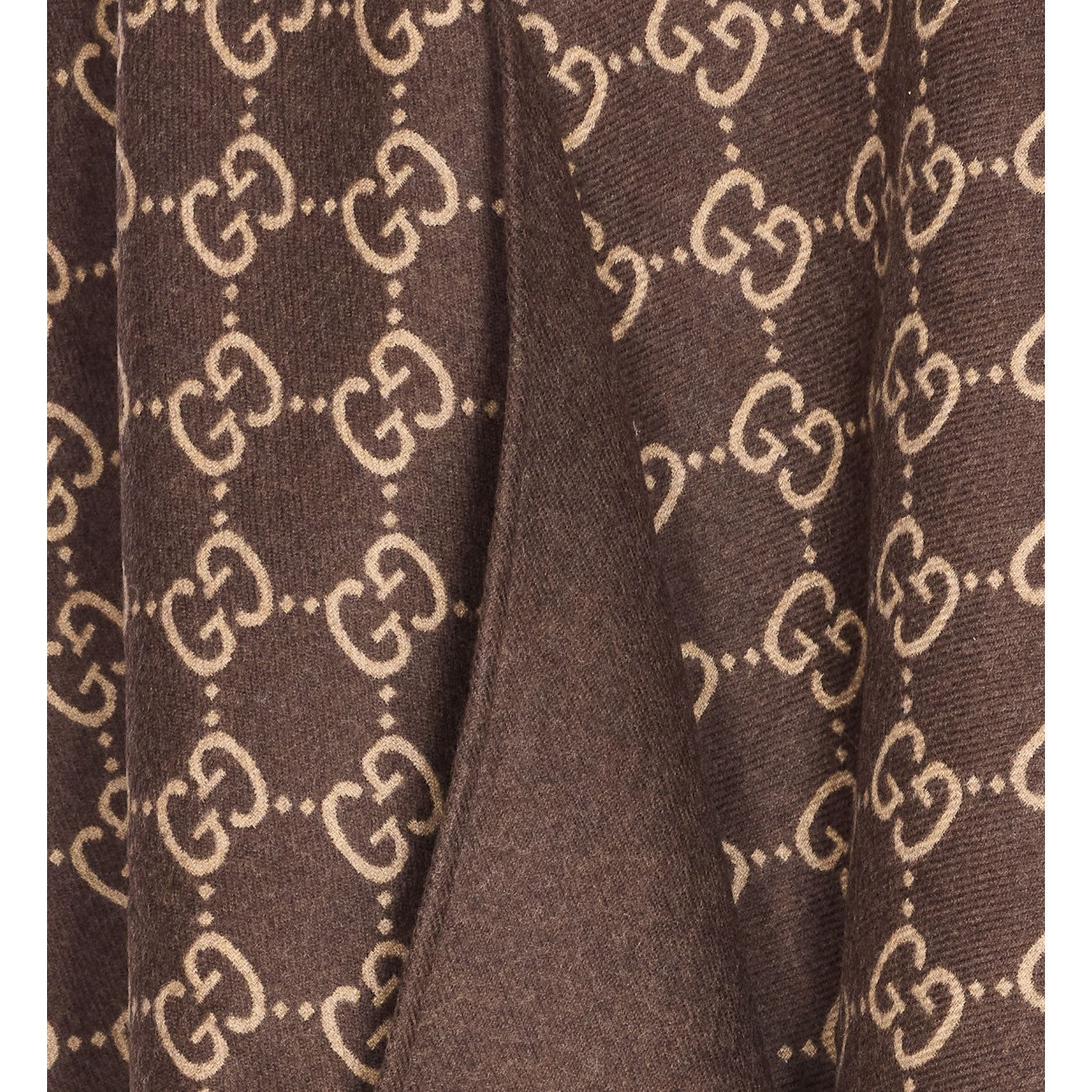 Gucci Women Gg Wool Jacquard Cape