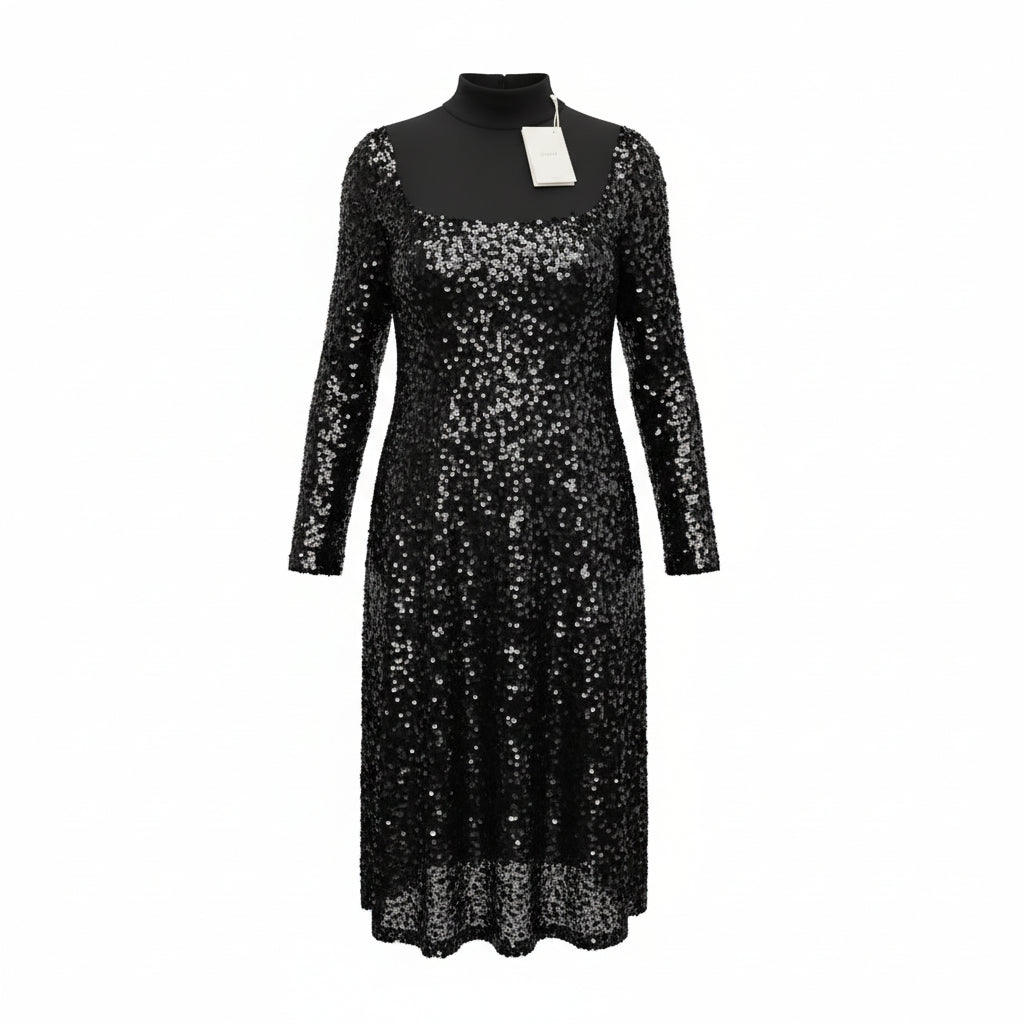 KHAITE 'LEIBEL' SEQUIN DRESS - SIZE 12