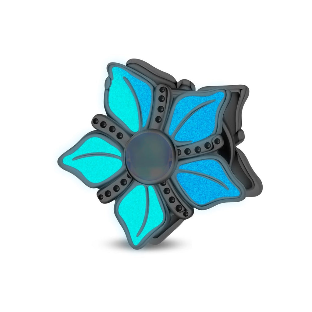 Glow-in-the-Dark Ocean Flower Charm