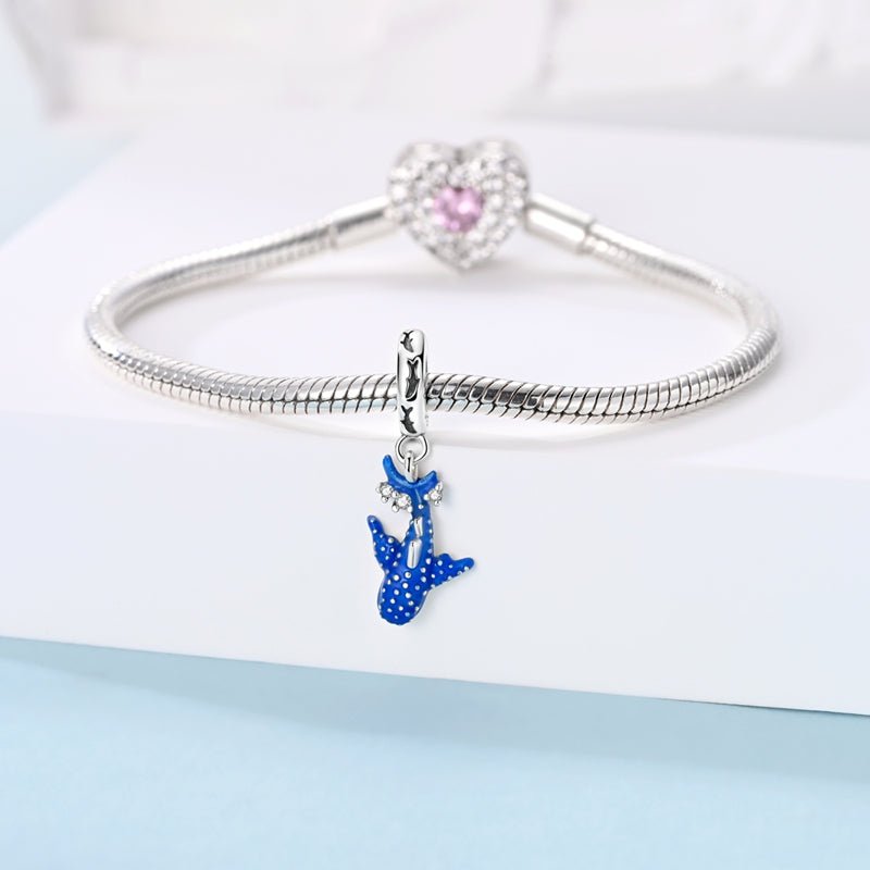 Glow-in-the-Dark Whale Shark Dangle Charm